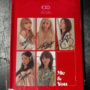 Signed EXID WE (Me & You) (5th mini Promo)